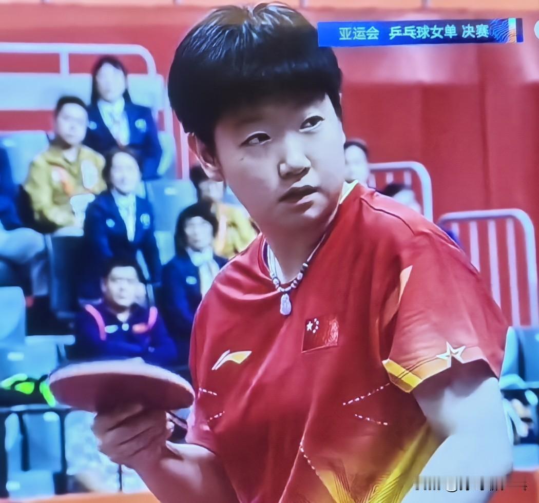 孙颖莎目前 0:2 落后！
第二局，王曼昱开局 5:1 领先，孙颖莎在落后的情况