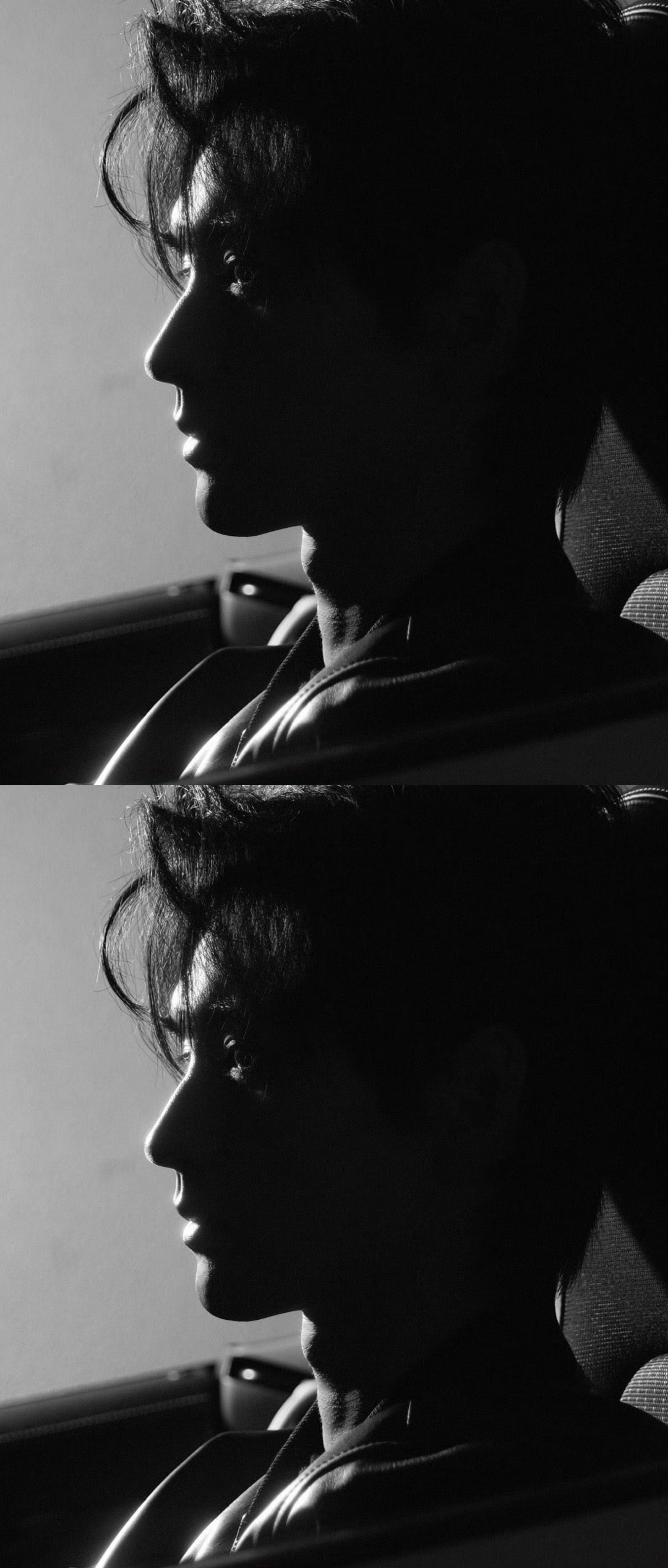 黄俊捷今日份新鲜营业照，墨镜+黑皮衣造型，太酷了太酷了😎 