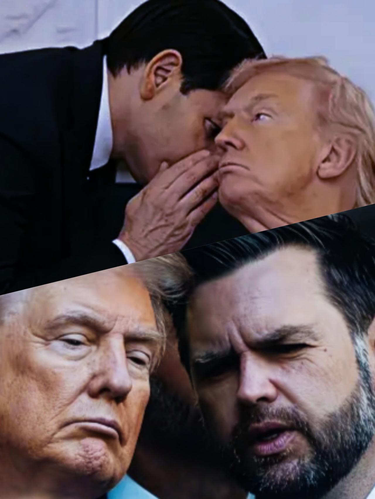 万斯和鲁比奥各自跟特朗普说了什么重要事情呢？
让特朗普听后表现出了，完全不同的表