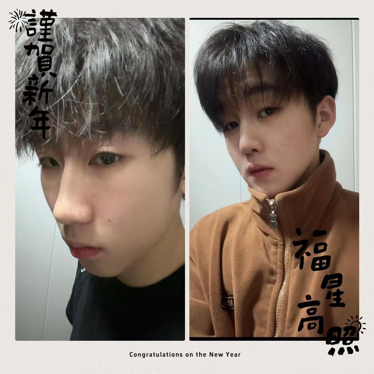 咱说能生出这颜值的俩儿子，妈也差不到哪去