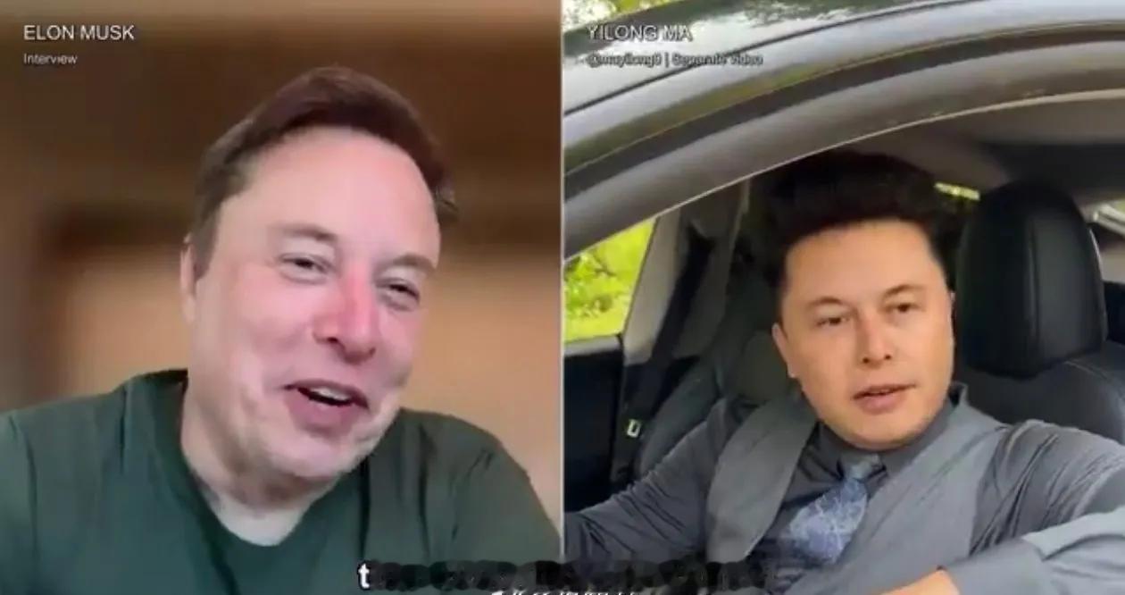 长得像就算了，关键还都姓马。
世界首富马斯克，刷到中国陕西铜川烧烤摊主马建平的视