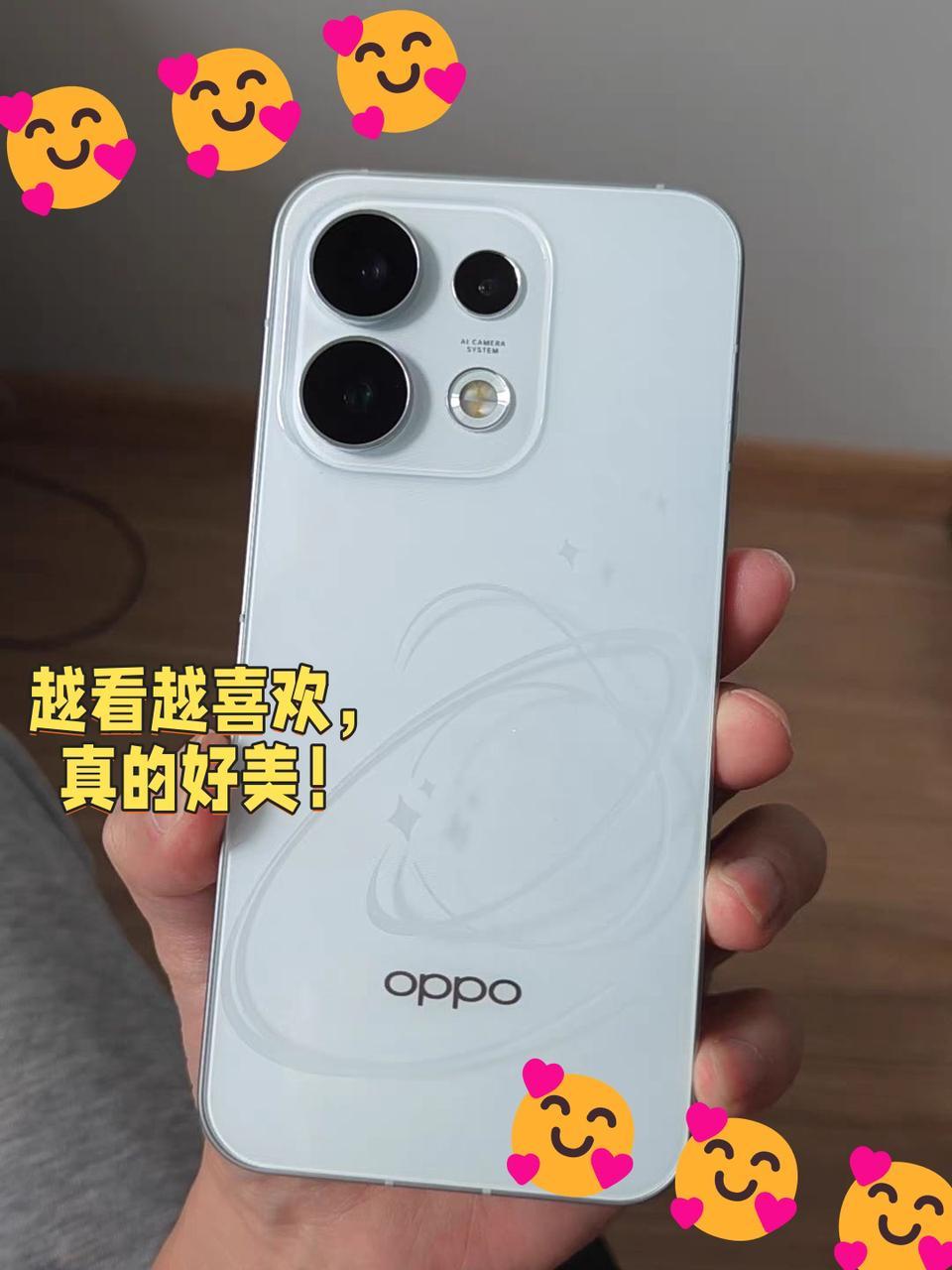 说实话之前我还没用过OPPO呢，但就想着换机然后去线下门店看了一圈，尤其是对比了