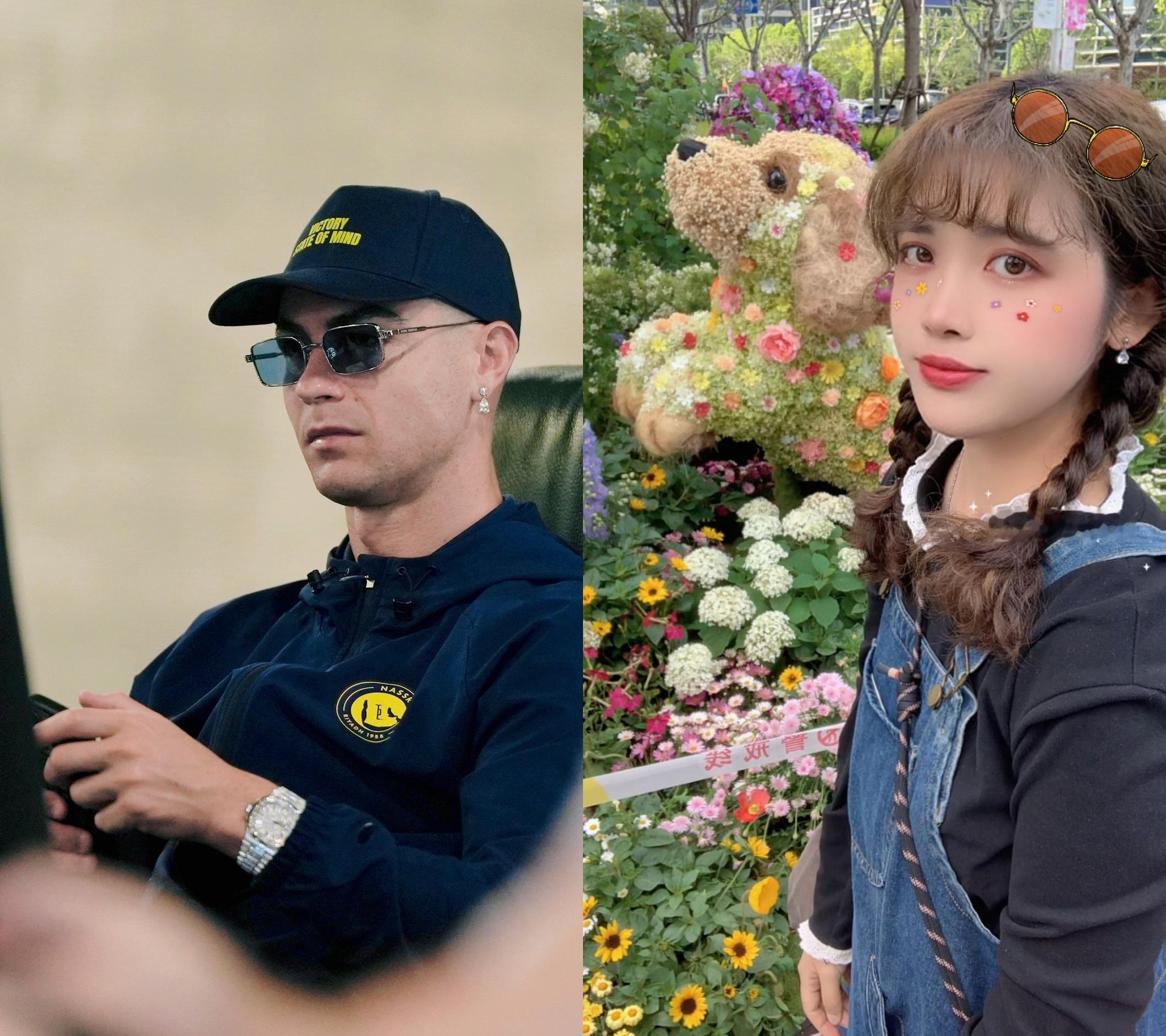 今天又是和罗同款耳环的一天