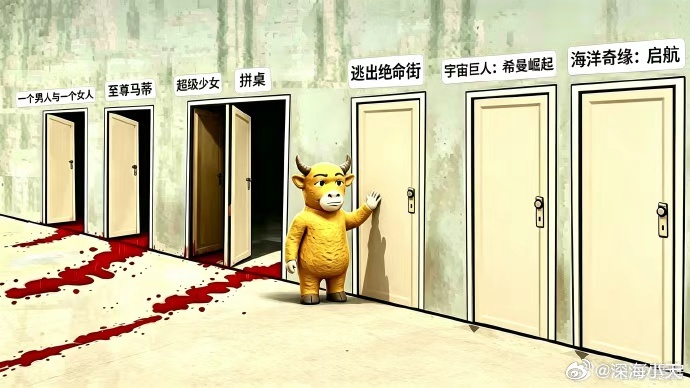 牛应该只是打开门，里面是自杀的。牛来票房预测超8900万牛来让导演碰瓷审查玩不转