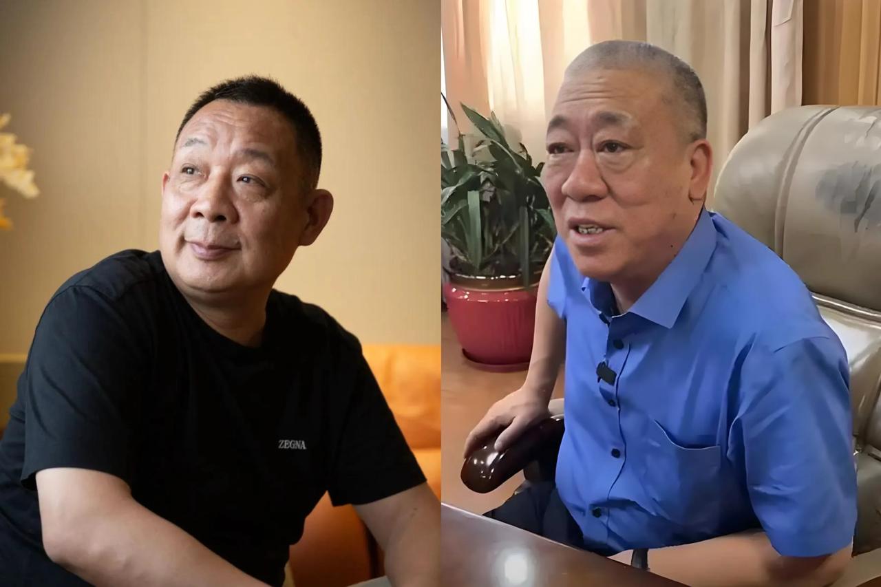 这样的老板给我来10个该多好啊！

左边是于东来，河南胖东来的老板

右边是崔培