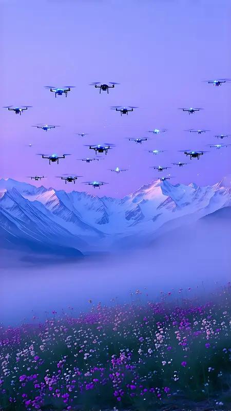 我国智能无人机狼群与蜂群协同作战实在是太牛了！近期，解放军无人机蜂群作战训练公开