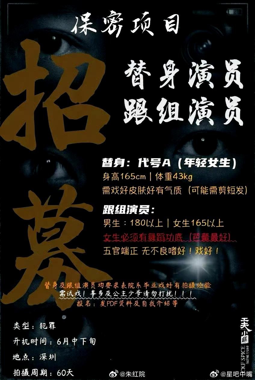 吃🍉电影《无孔不入》领衔主演：甄子丹领衔主演：刘浩存  彭昱畅(排名不分先后)