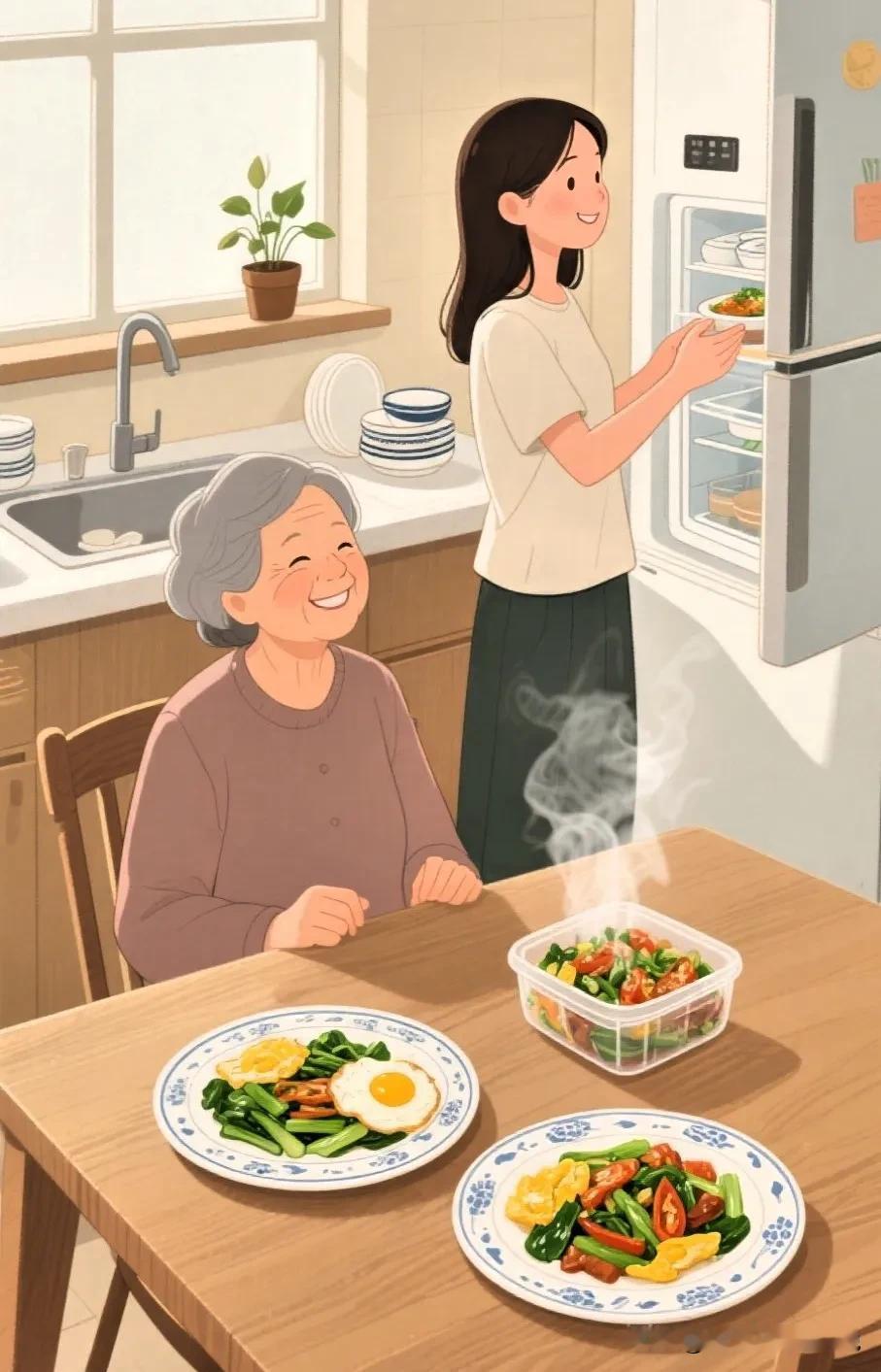 婆婆总把剩菜端给你吃
你会直接倒掉吗
评论区吵翻了！
 
前几天邻居阿姨说
她儿