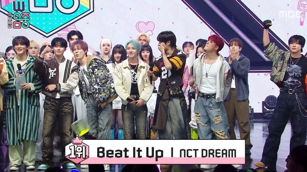 今日音乐中心1位：NCT DREAM《Beat It Up》 