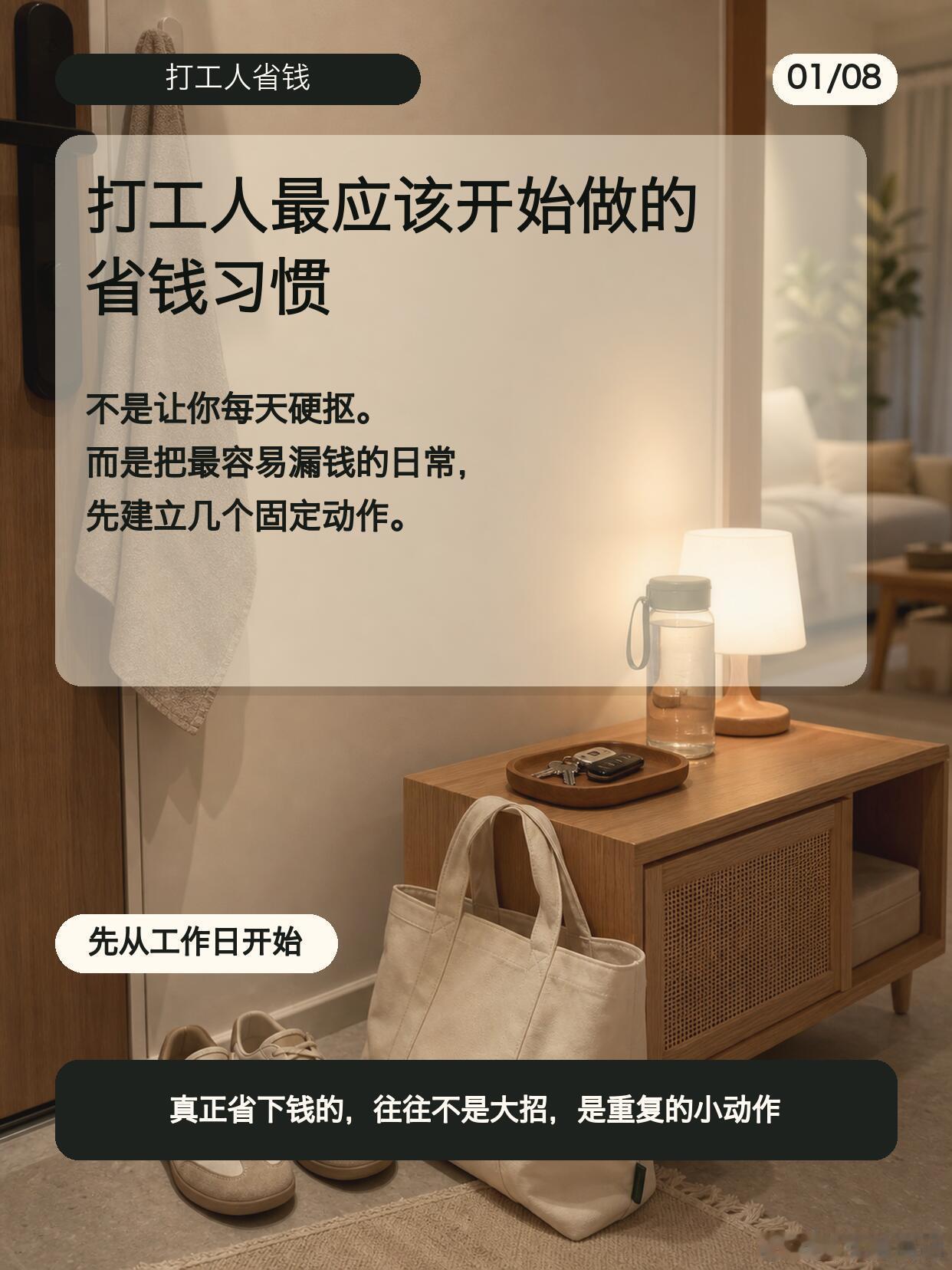 当代年轻人工作后能有多节省打工人真正能省下钱的 7 个工作日习惯，打工人省钱，最