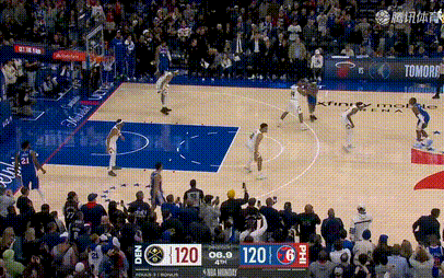 残阵掘金和76人打到了加时赛！ 