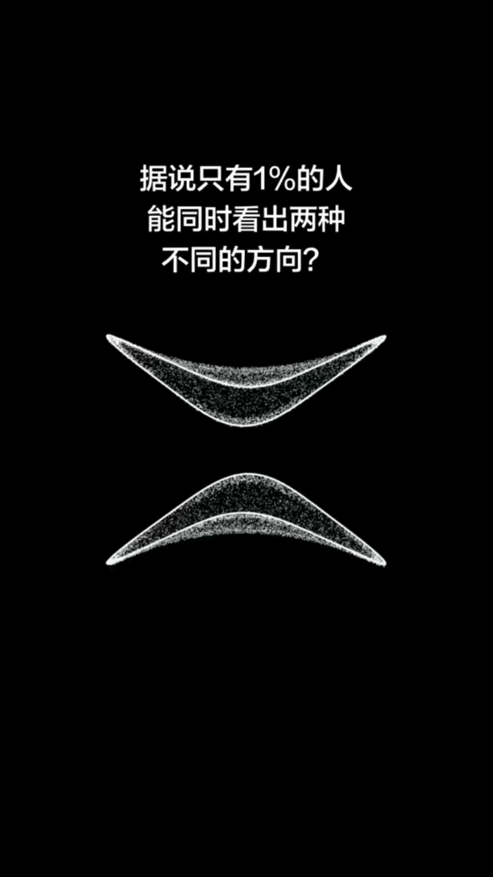 经典视觉错觉图！你第一眼看见顺时针还是逆时针？据说很少人能看出四种视角

视觉测