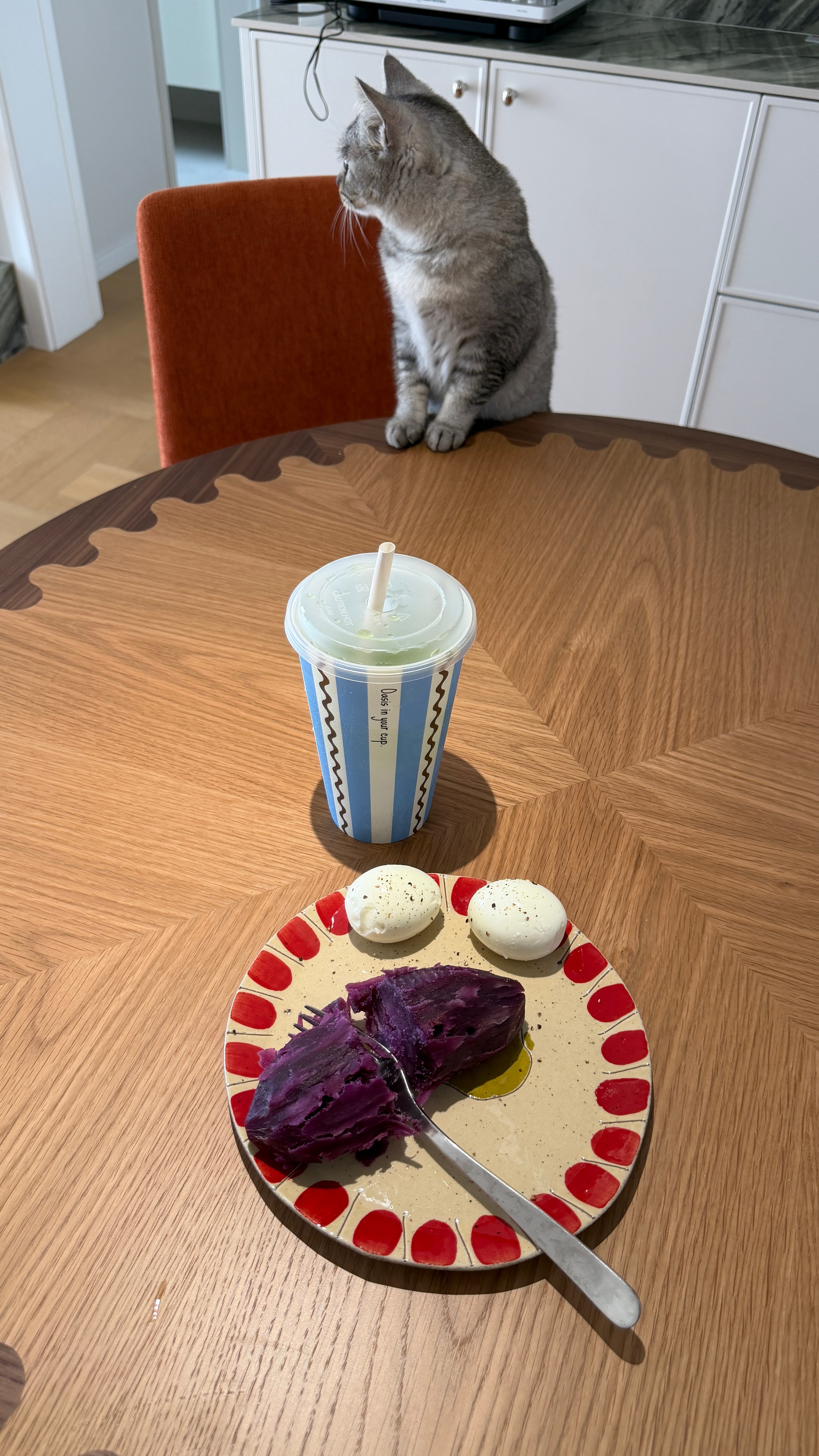 美味早餐享用中 ​​​
