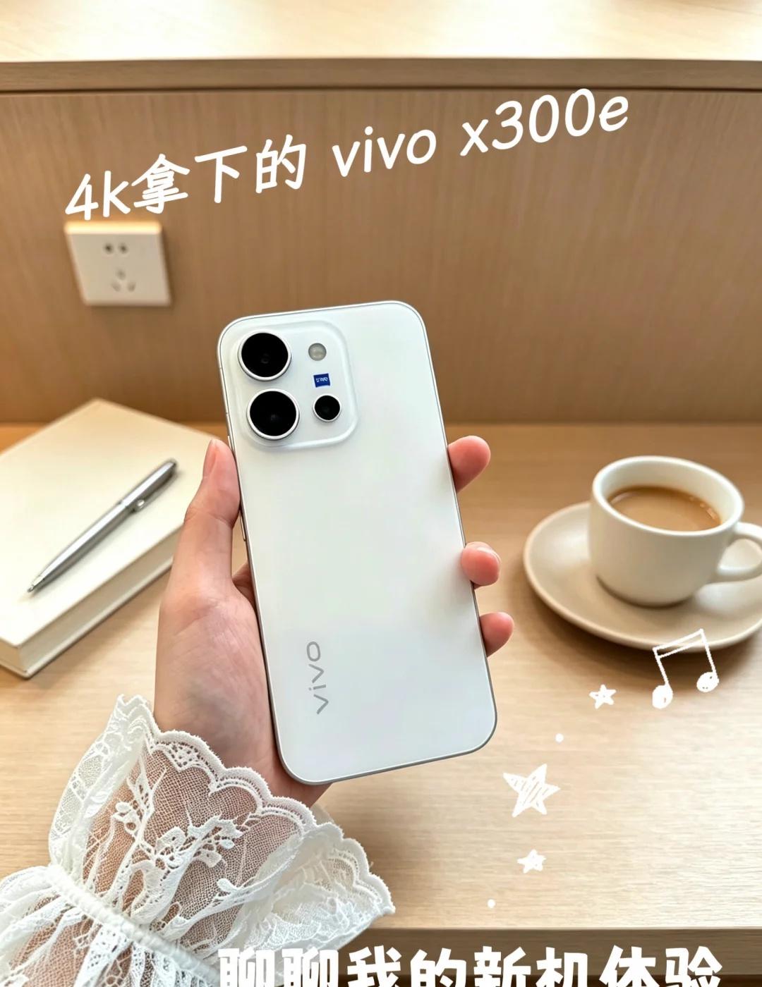 4k拿下的vivo x300e｜聊聊我的新机体验
习惯随手记录，一直用手机拍日常
