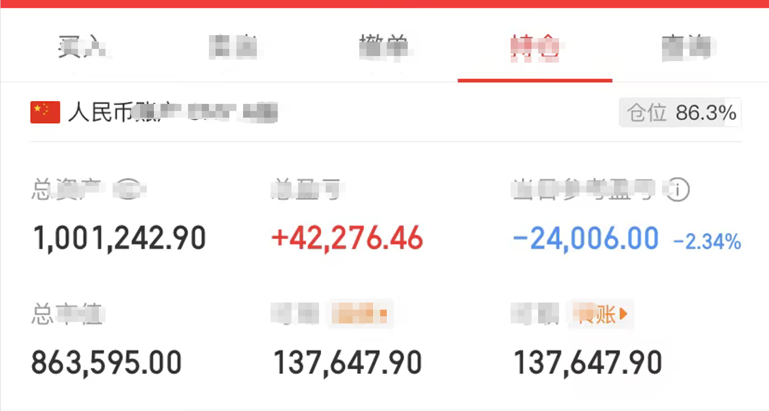 周五非农数据之后，AI版块大涨，美光闪迪表现都不错。我们的持仓有2倍做多闪迪，周