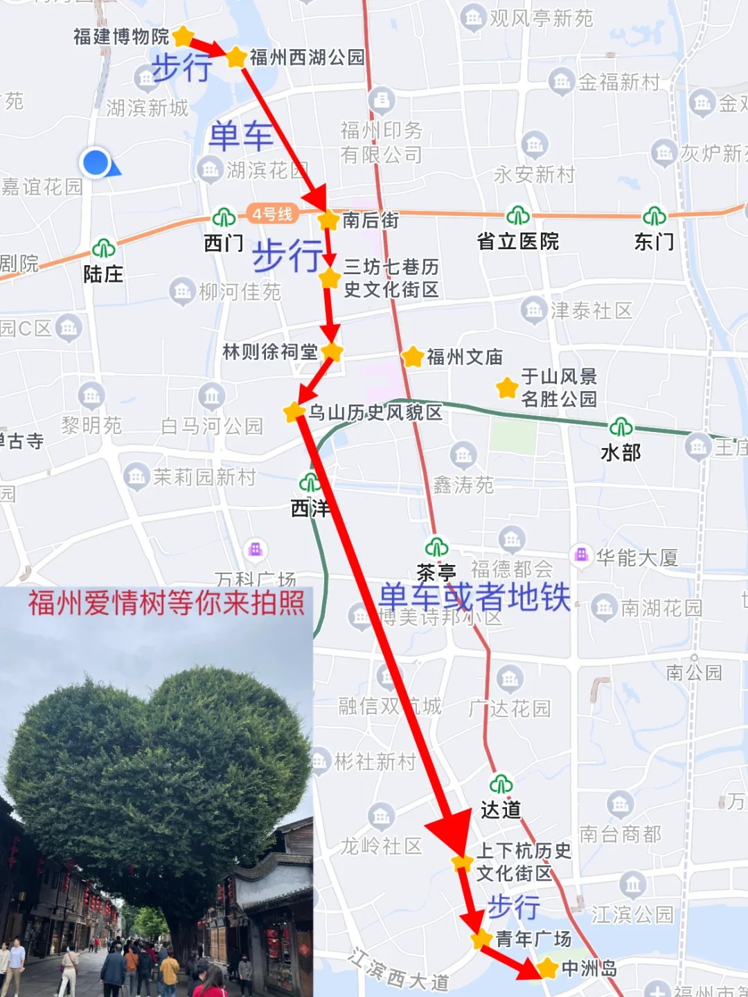 有福之洲，福建福州一日游攻略路线