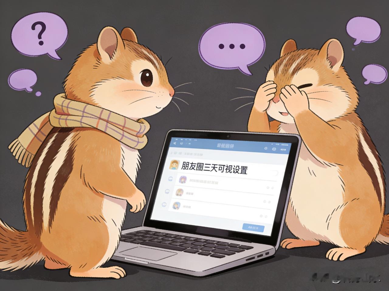 这是个有趣的话题：
那些把朋友圈设为“三天可见”的人，
是想让人看见，又怕被看得