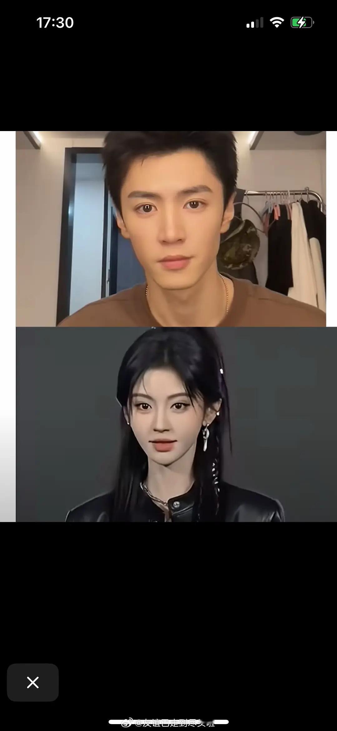 磕点来了，郫县说陈哲远和鞠婧祎长得像 ​​​