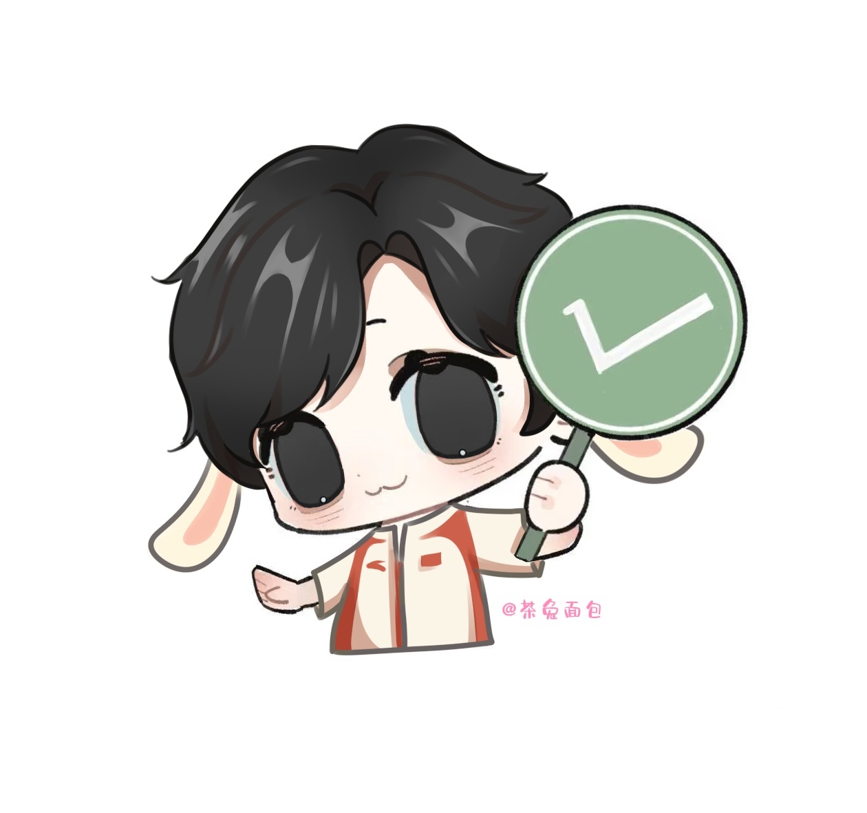yesyesyes！茶儿也要有打勾打叉表情包 拿去用