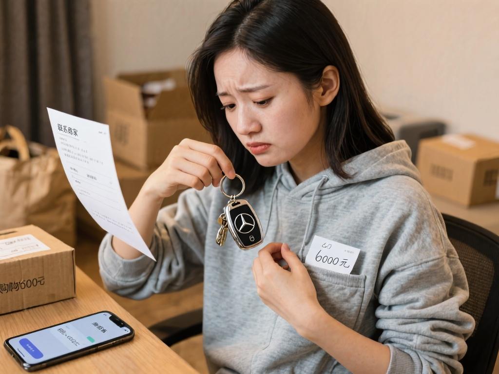 女子退货忘拿奔驰钥匙！6000 块买教训？谁懂这操作！
你网购退货时会检查口袋吗