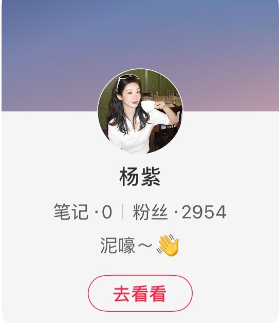 所以，昨天我是第2954个关注紫的