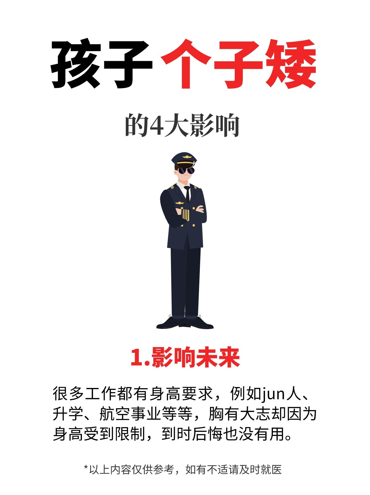 职业限制、自卑...要想孩子不矮做好4点！