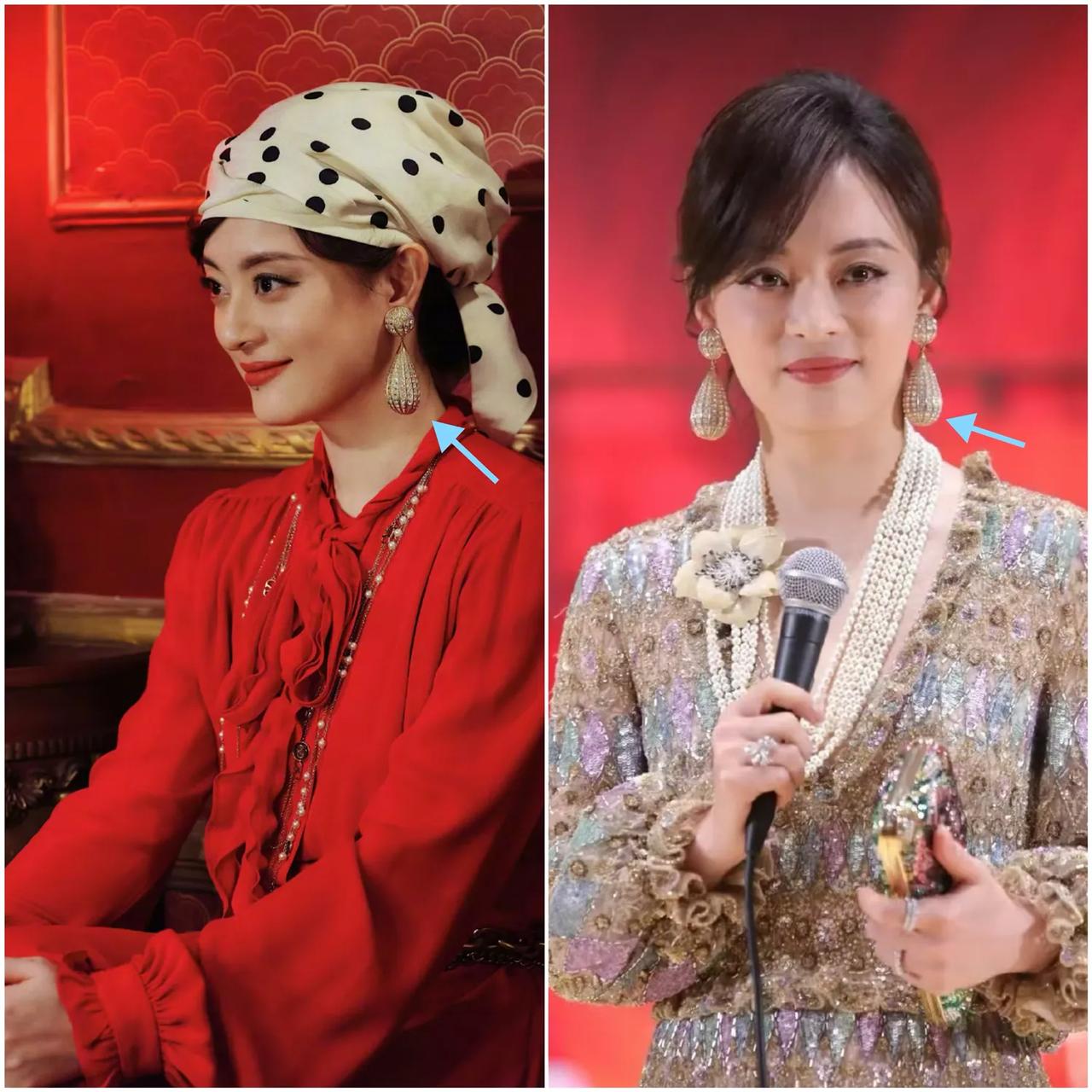这次不会再有人说孙俪土了吧，毕竟她也是曾经饰演过甄嬛的人，

发现没。同一个面孔