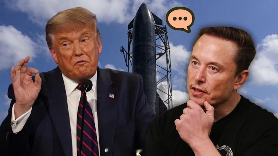 资本市场美股金融 「開到聲｜特朗普 料马斯克 將捐贈SpaceX股票 予特朗普賬