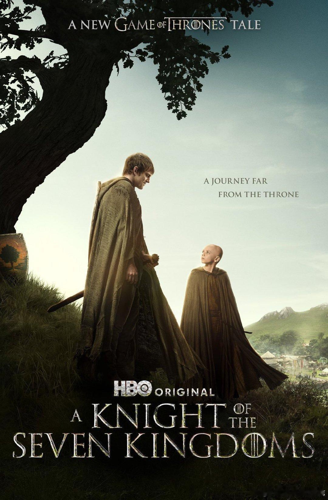 【看美剧】《七王国的骑士》，HBO，也是去英国的飞机上刷完的。怪不得马丁老爷子不