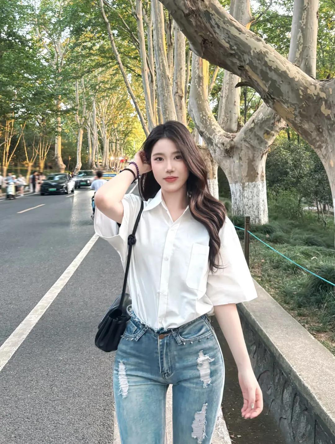 秋日穿搭清凉搭配