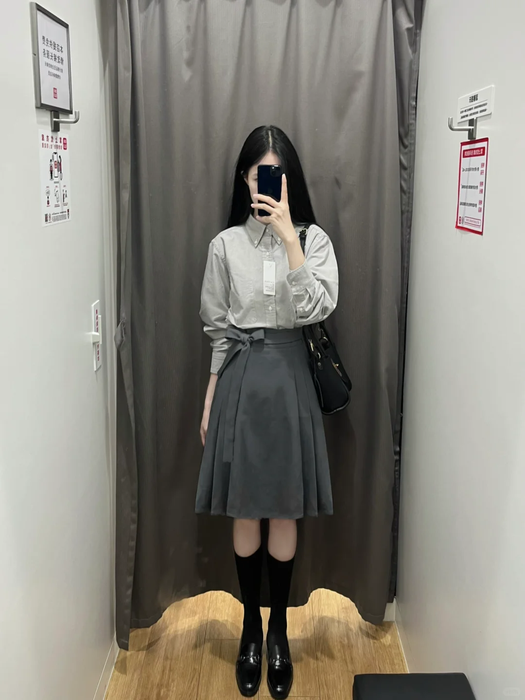 优衣库Ralph Lauren海妖风穿搭✒️99绑带裙遮胯显瘦绝了！！