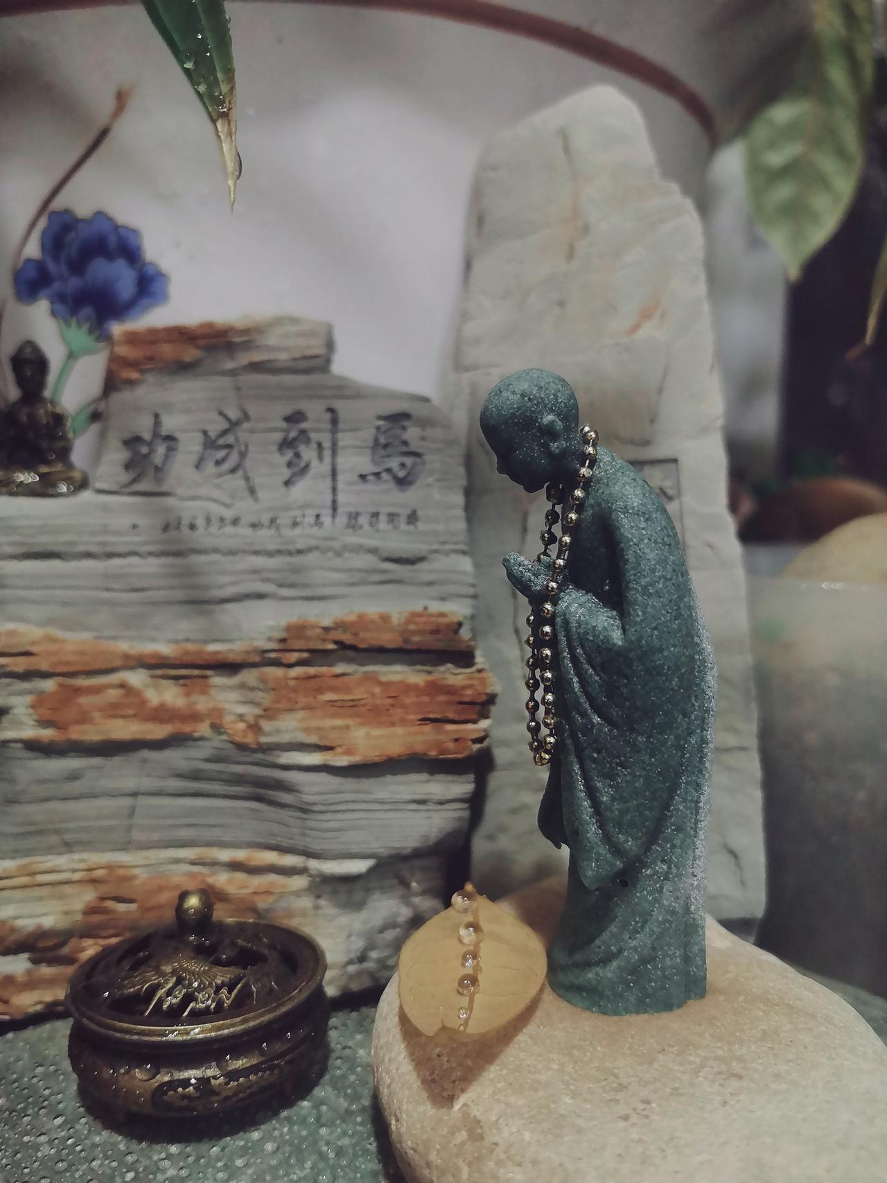 不念过往，不畏将来；但行好事，莫问前程；因上用心，果上随缘；想都是问题，做才是解