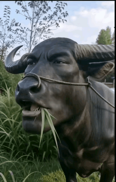 要么说科技改变生活，现在的AI技术简直太牛了！
这眉眼、这神态，怎么看都像个活生