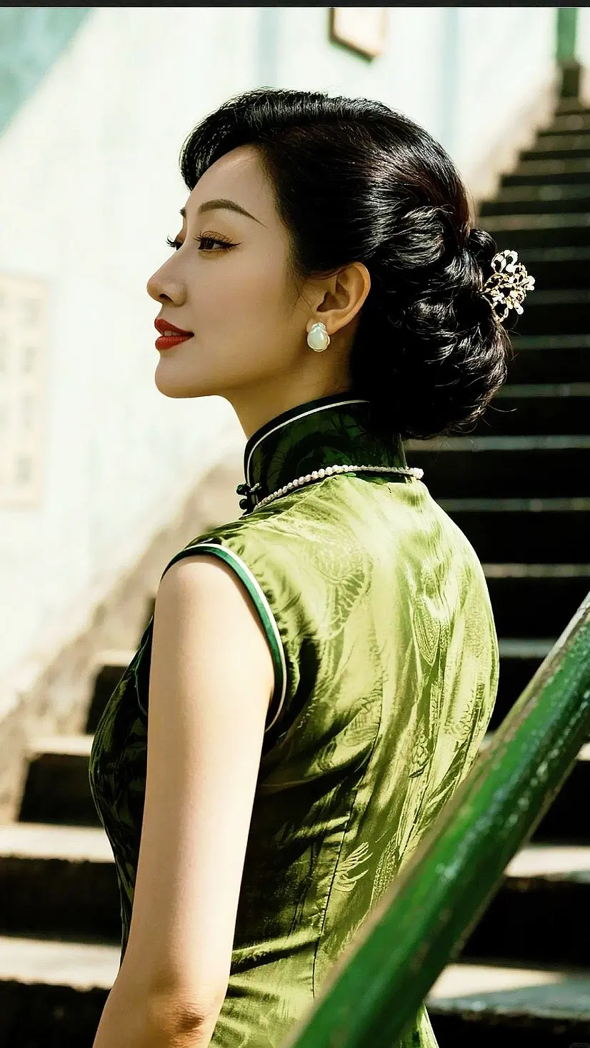 AI复古旗袍写真 ai创作 广告分成玩法达人伙伴计划