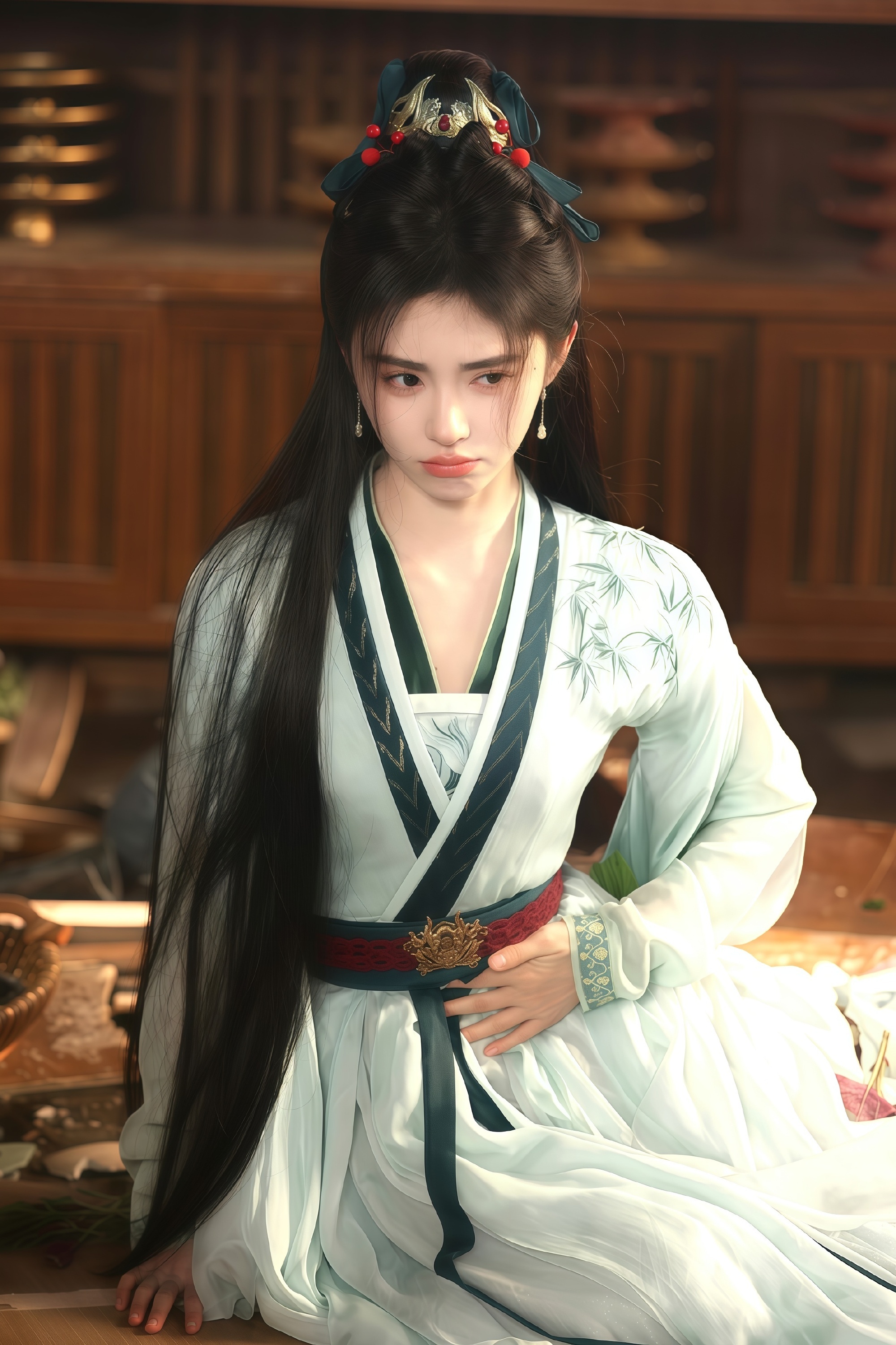 jjy鞠婧祎上官芷 jjy鞠婧祎花间令 希望这个冬天爱与好运与你同在