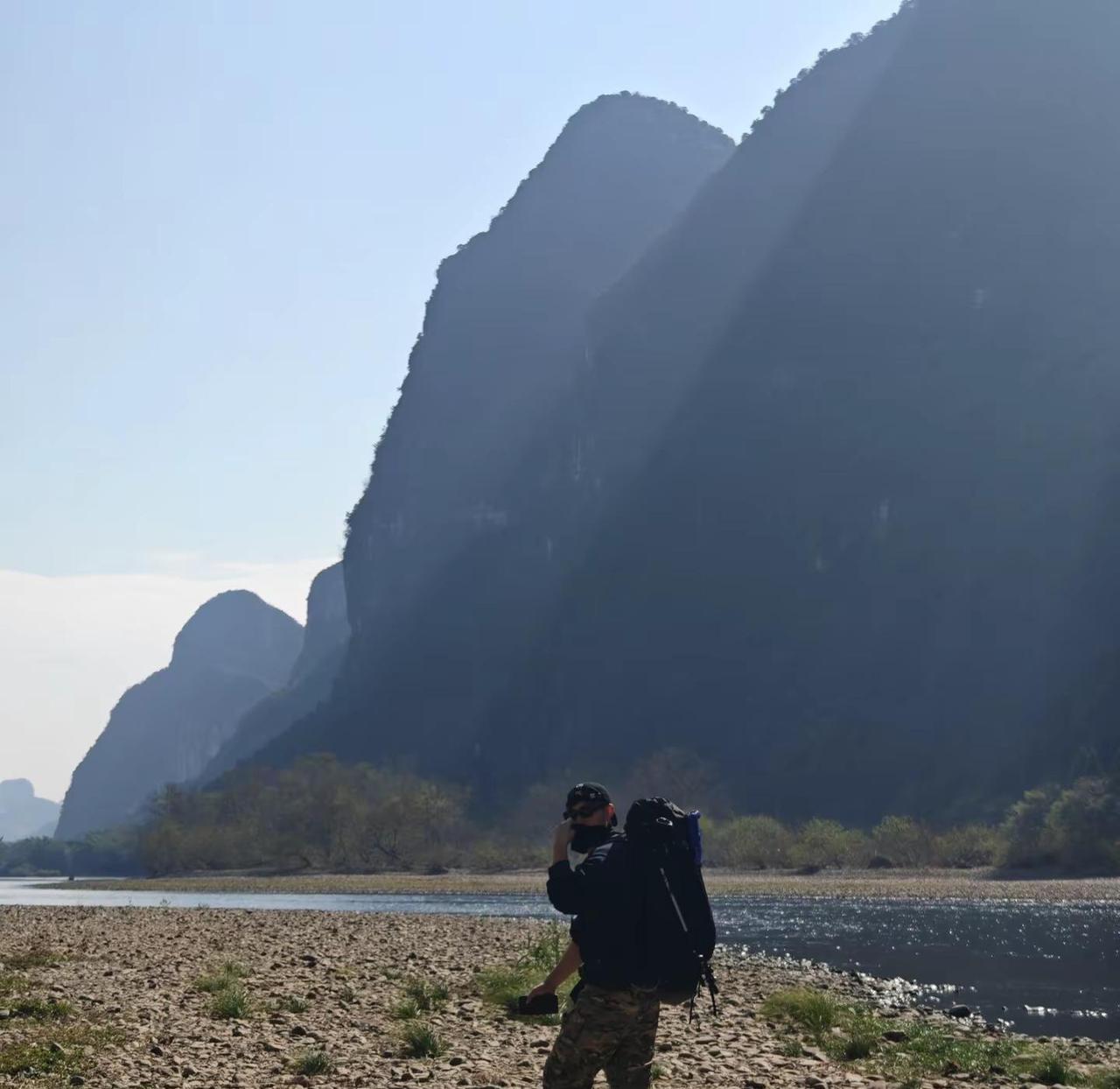 国内十大经典徒步路线漓江精华 第一次一个人出发 天气非常好 遇到了很多有意思的人