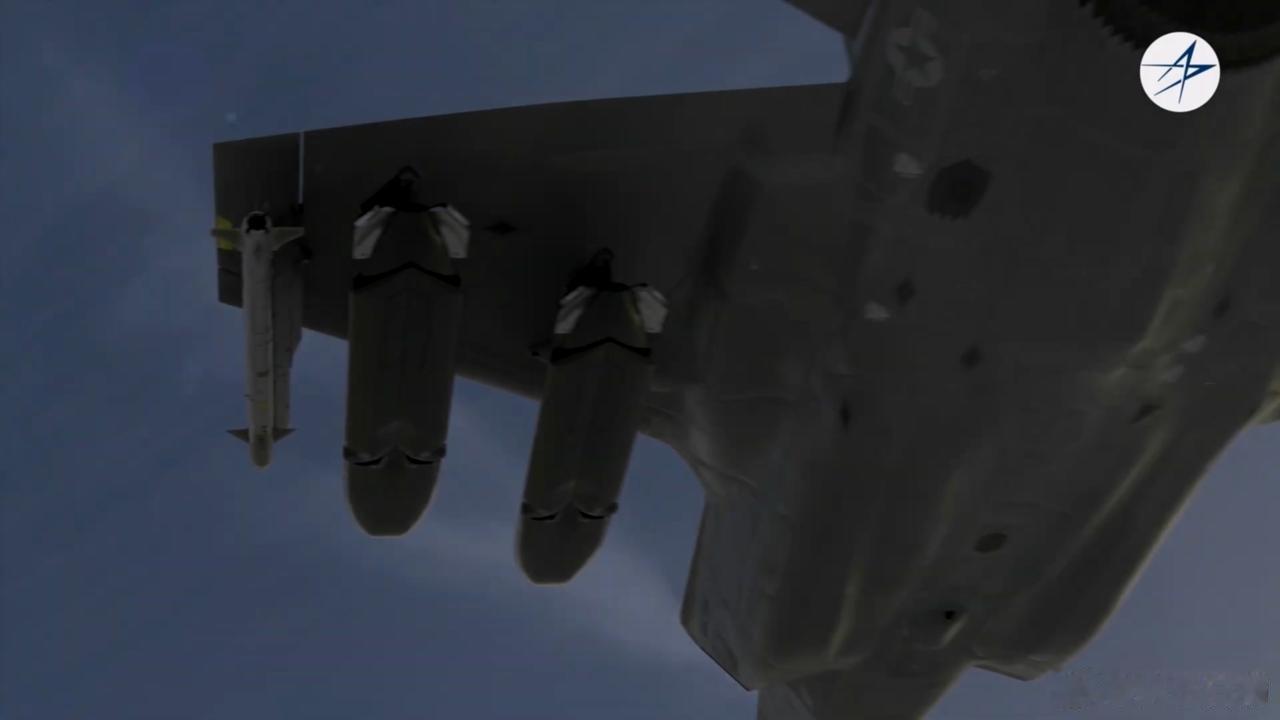 美国洛马公司的AGM-158C LRASM远距反舰弹宣传片，设置的假想敌竟然是中