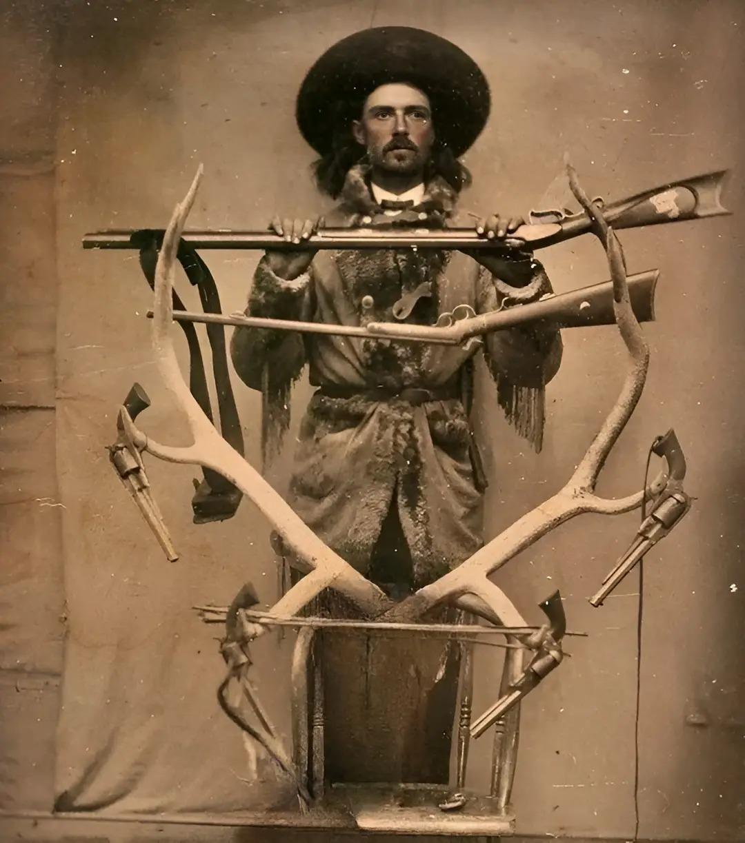 【老照片背后的故事】

“野牛比尔”

威廉·弗雷德里克·科迪，更为人熟知的名字