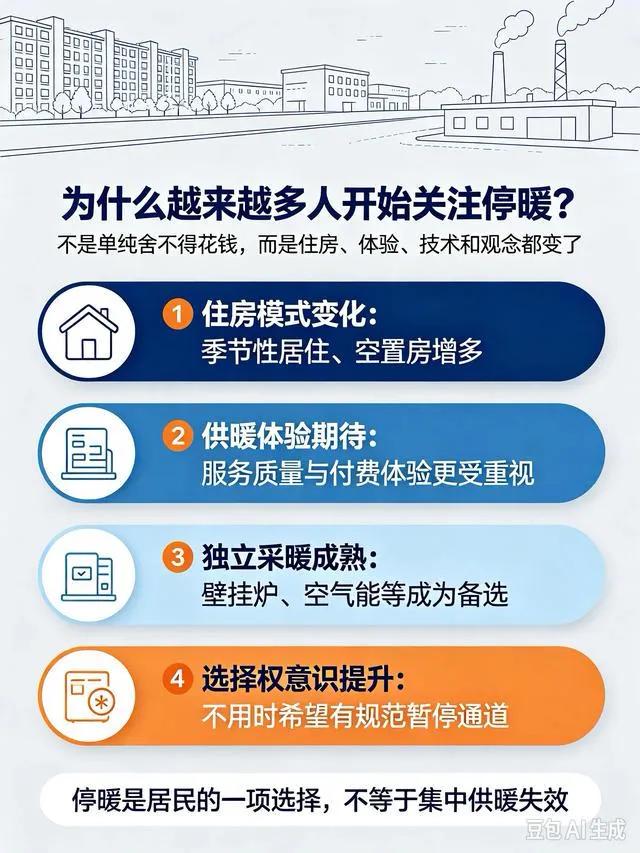 一张张停暖申请表 正在倒逼一场巨大变革，北方供热行业迎来转折点

北方多年的集中