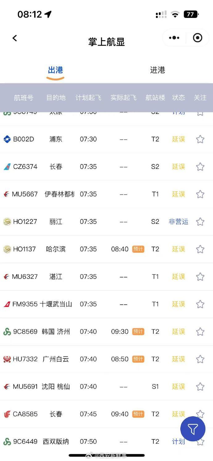 【浦东机场多趟航班延误】官方回应上海大雾1月16日凌晨，多名网友分享上海大雾天气