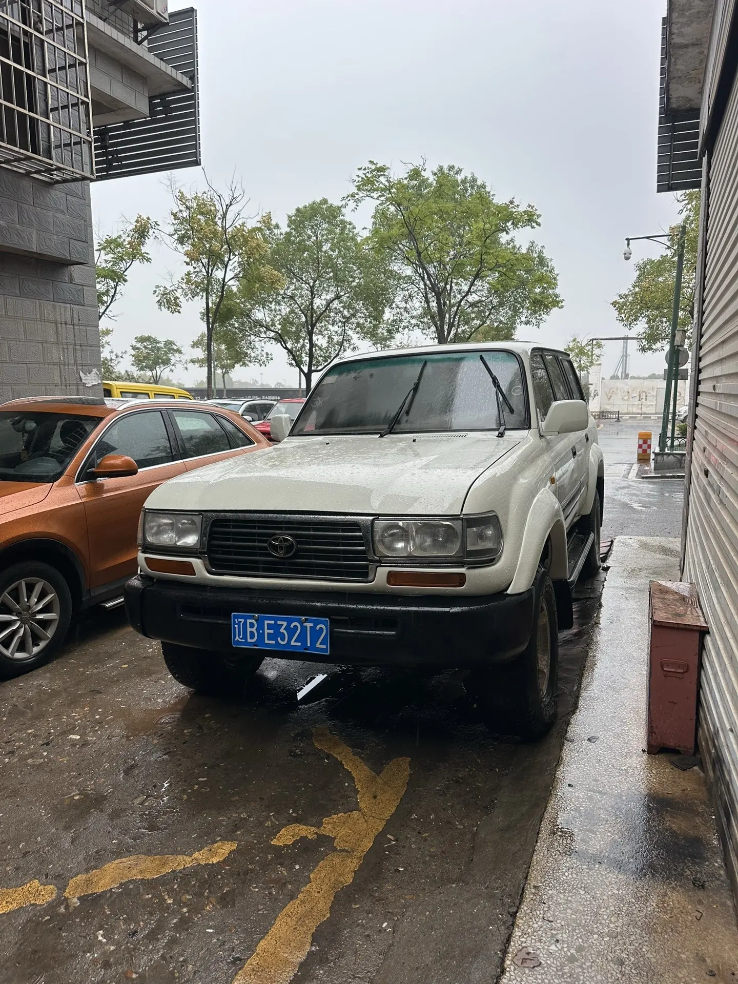 老车 硬派越野 丰田lc80