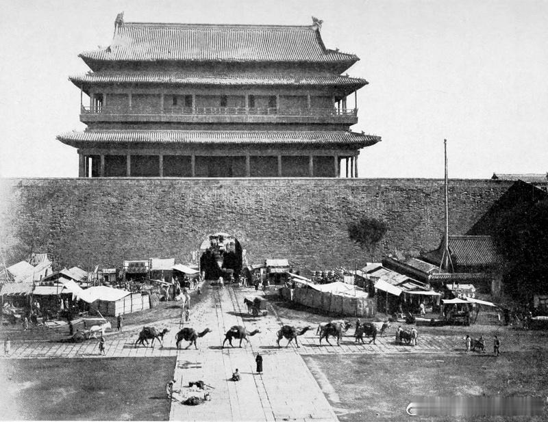 1910年北京前门 