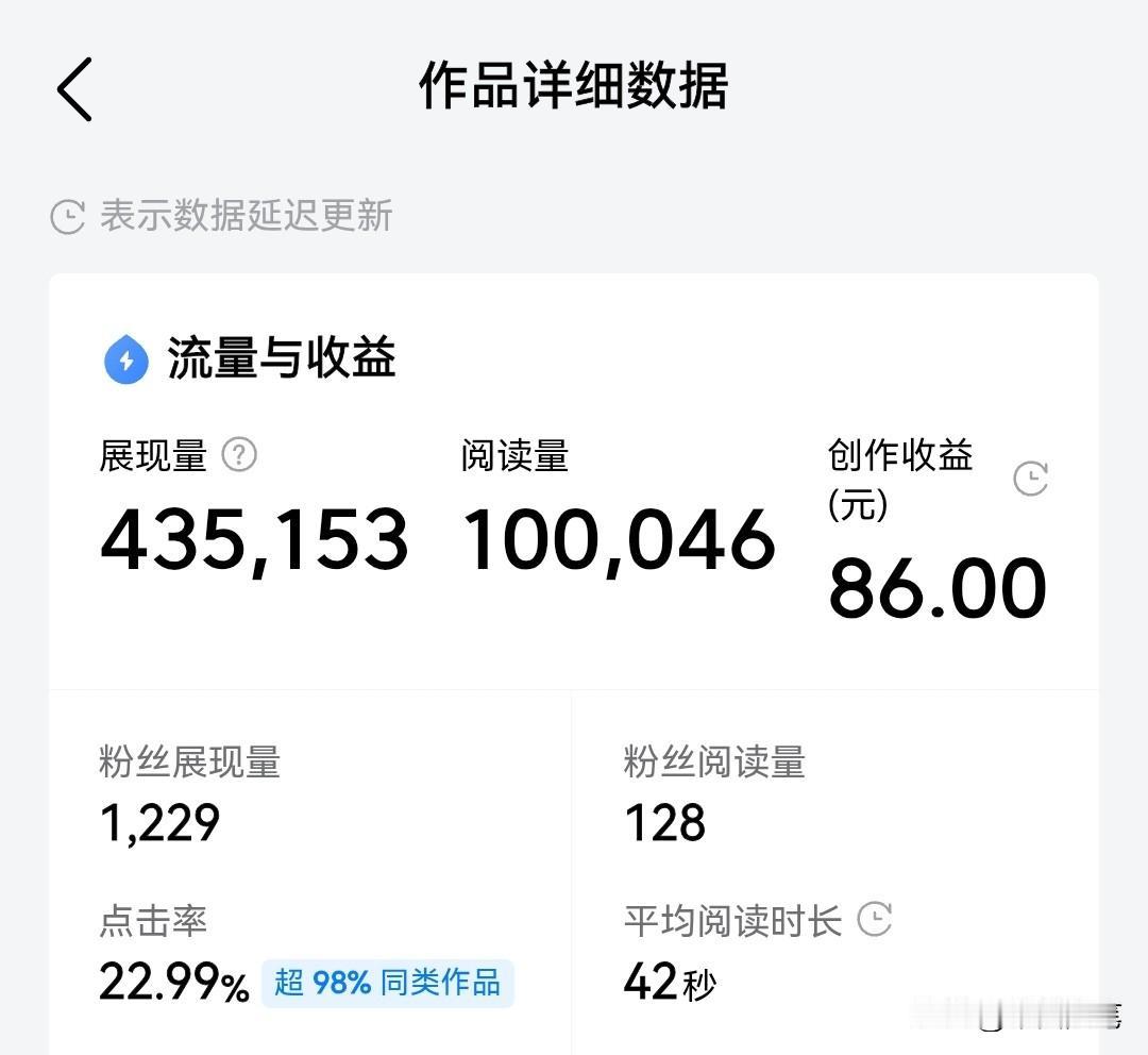 43万展现10万阅读的微头条，我是怎么做到的?
写头条很多年了，一直注重于写文章