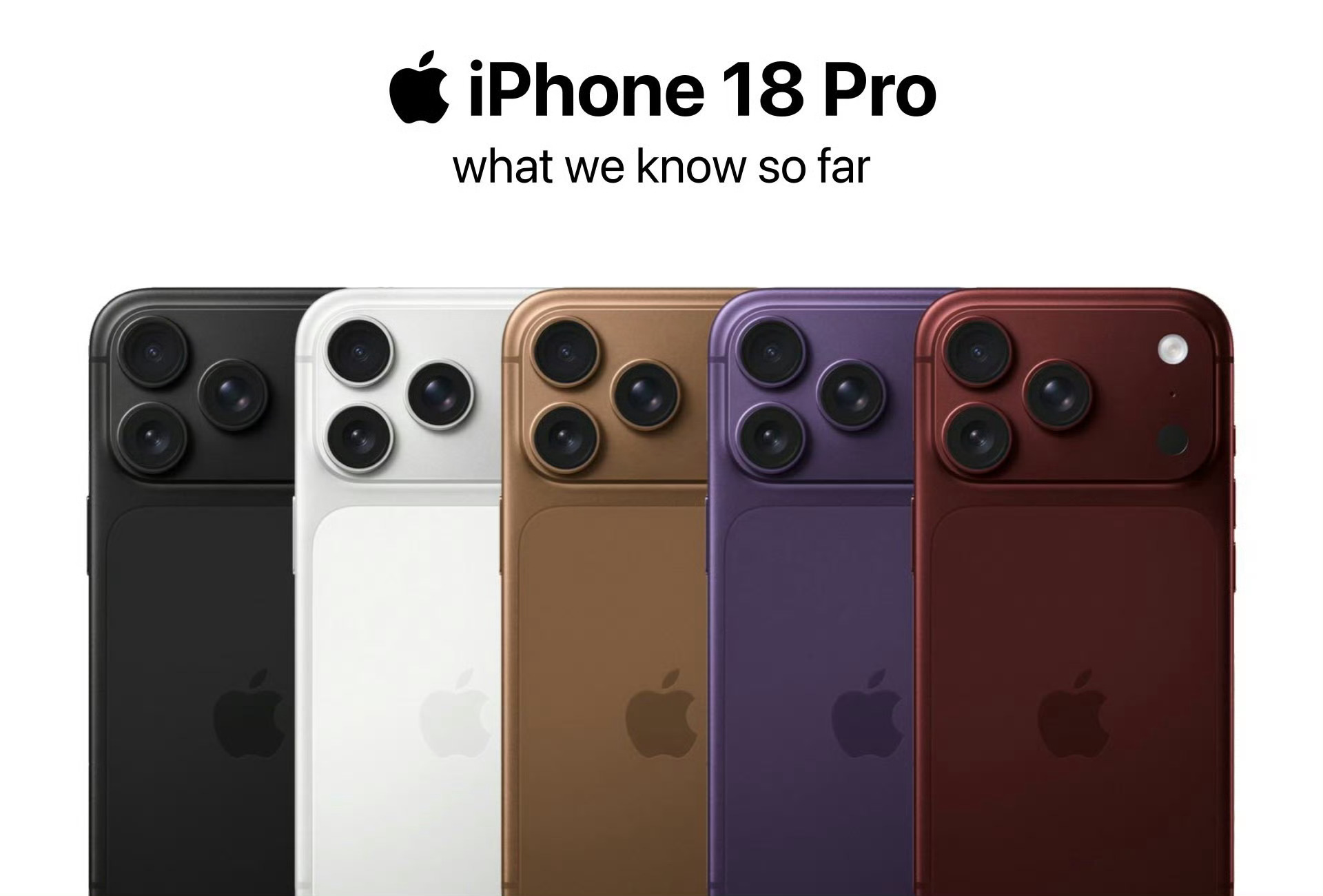 iPhone18系列售价曝光 什么？因为内存价格上涨，果子也要涨价了？我觉得又是