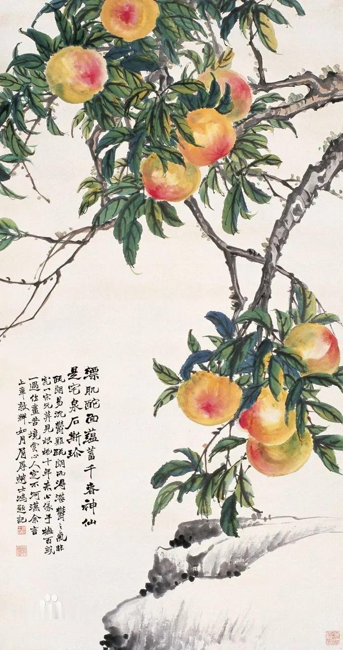 赵士鸿，清代杰出画家，赵之谦族弟，擅花卉画，摹仿赵之谦画风并融入自己独特理解，书