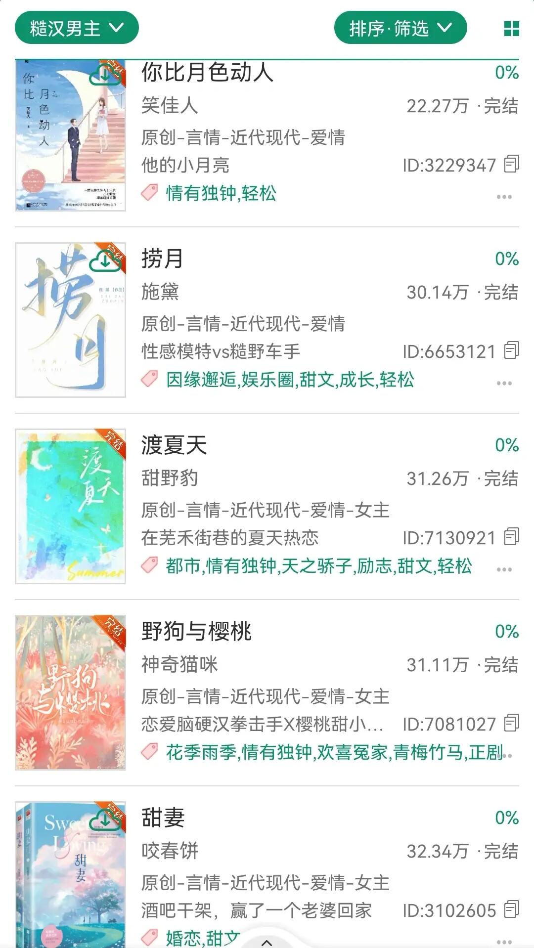 压箱底的痞帅糙汉男主文来啦！每本都巨甜!