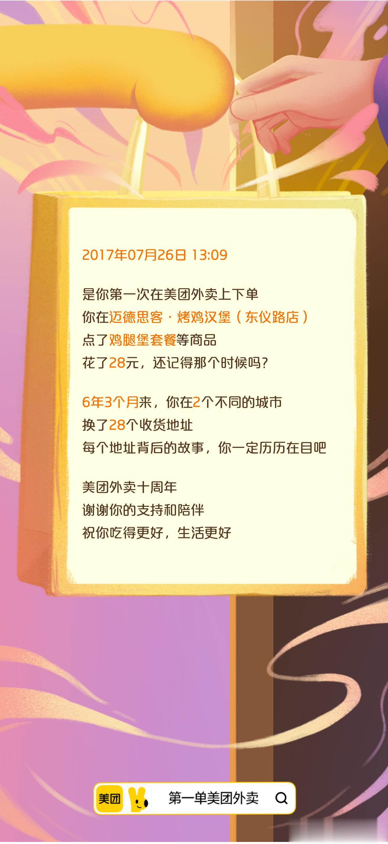 #起猛了被美团外卖通知免单十年# 酸了酸了酸了，免单10年，真是羡慕的不要不要的