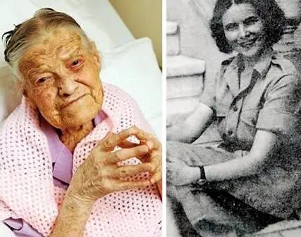 “我从来不碰男人，这就是我长寿的秘诀”。2008年 ，英国一名老太太，开心地度过