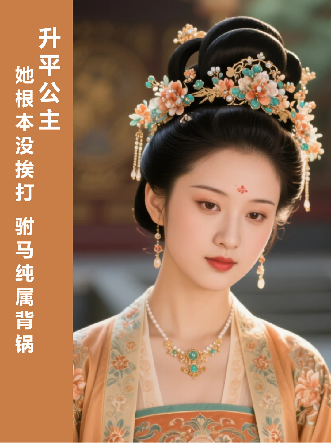 升平公主 | 被黑了千年 真实人生赢麻了