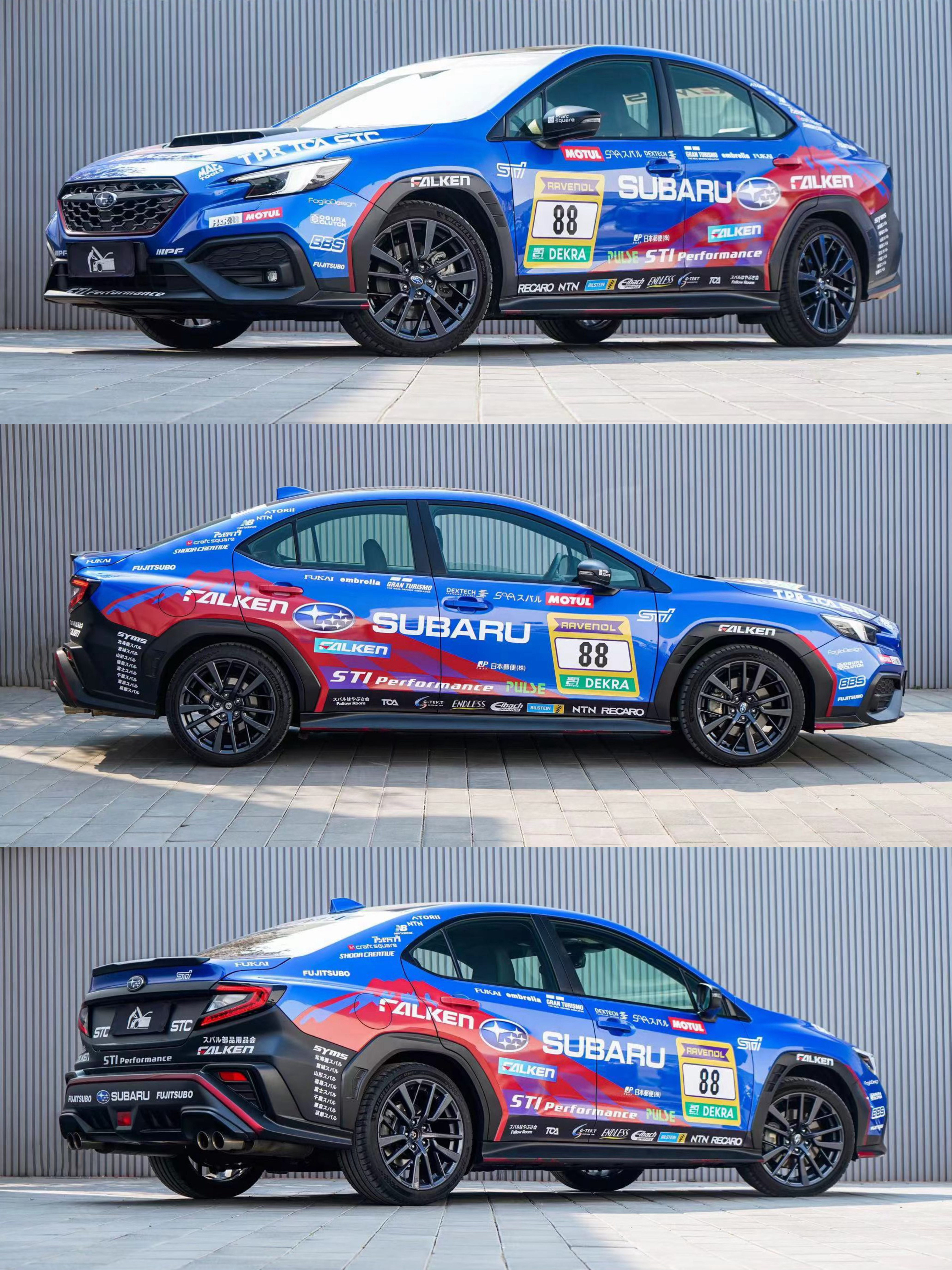 虽然内饰有点3D打印的廉价感但这是你能买到的最新 最便宜的水平对置涡轮增压四驱手